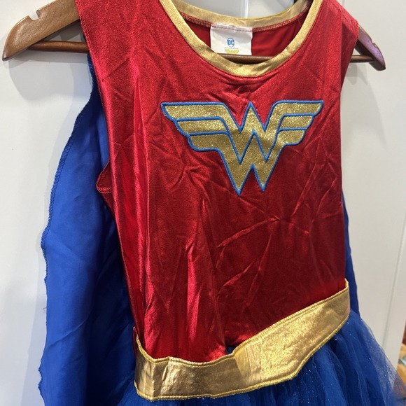 Rubie's Wonder Woman Costume Youth Size Large Halloween Dress - Ships Fast - Picture 2 of 11